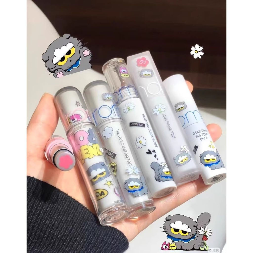 New Product#G-Dragon x Totoro Collaboration!South Korea Romand Juice Lip Glaze2.0Angel Glow Lip Glos