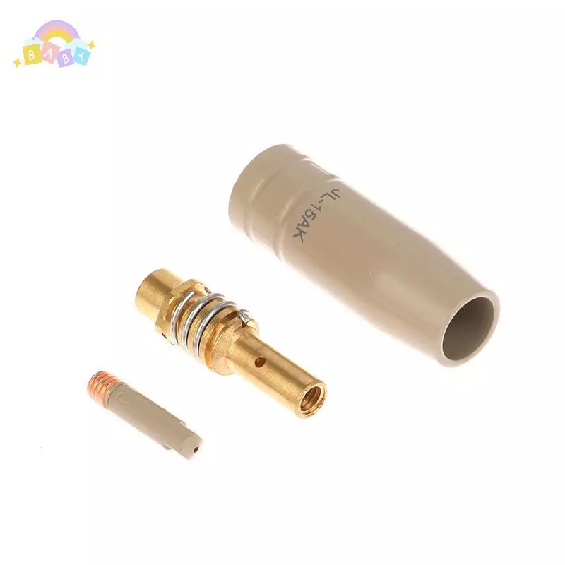 [BB-t] 3 ชิ้น/เซ็ต 0.8/1.0/1.2 มม.ไฟฉาย MIG แก๊สหัวฉีดเคล็ดลับผู้ถือ 15AK MIG MAG ไฟฉายเชื่อมใหม่เคลือบป้องกันหัวฉีดใหม่