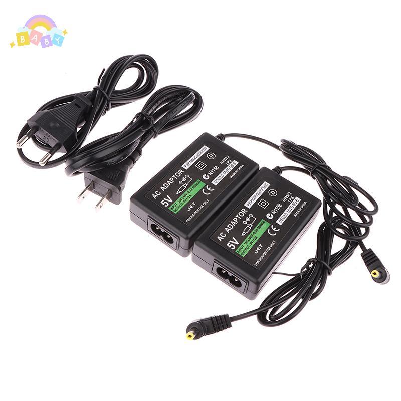 [BB-t] EU/US Plug Charger แหล่งจ่ายไฟอะแดปเตอร์ AC สายชาร์จสําหรับ PlayStation PSVITA PS Vita PSP100