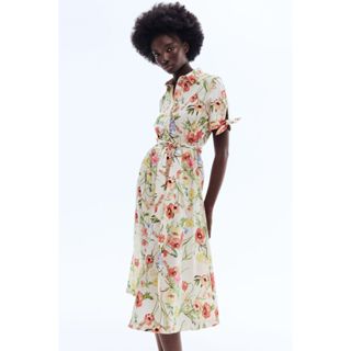 H&M(เอชแอนด์เอ็ม) เดรสเชิ้ตแขนสั้น ผู้หญิง 1329327_1