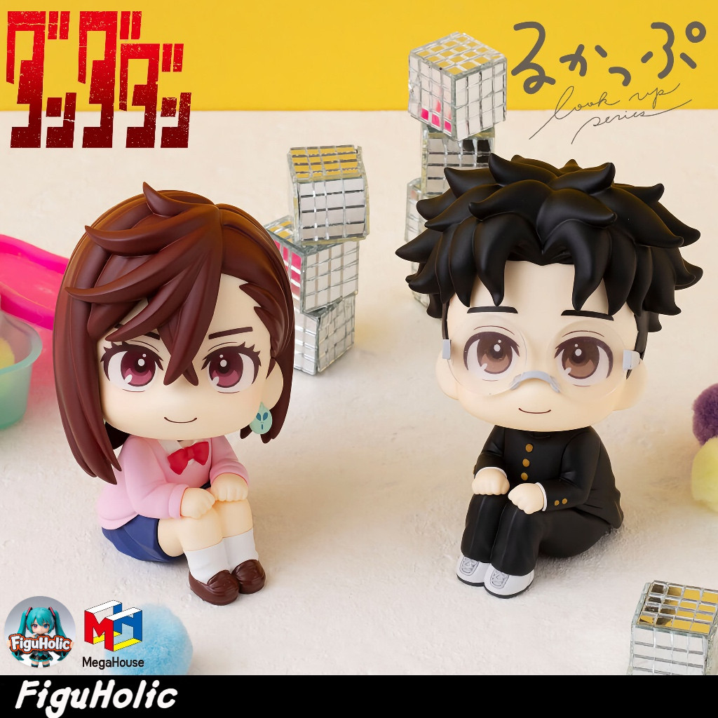 🎈   (PRE-ORDER) Dandadan Look Up Figure - Momo, Okarun - MegaHouse