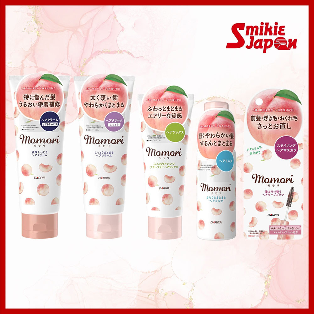 Dariya Momori Hair Care Hair Cream 150g / Hair Milk 115ml/ Hair Wax / Hair Styling Direct From Japan