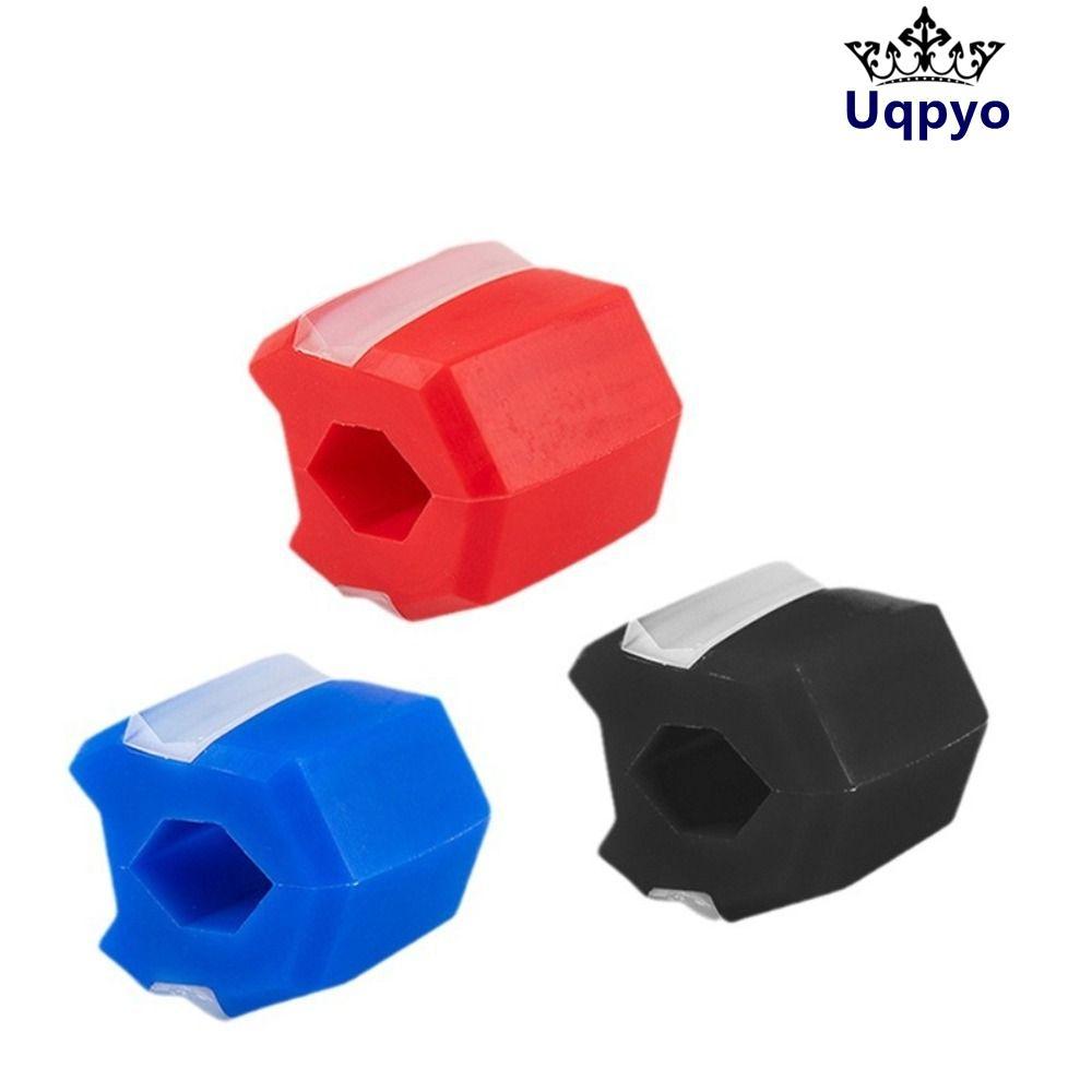 UQPYO Jawzr Trainer, Anti-aging ซิลิโคน Jaw Exerciser, ออกกําลังกายฟิตเนสอุปกรณ์อาหารเกรด Silica สีด