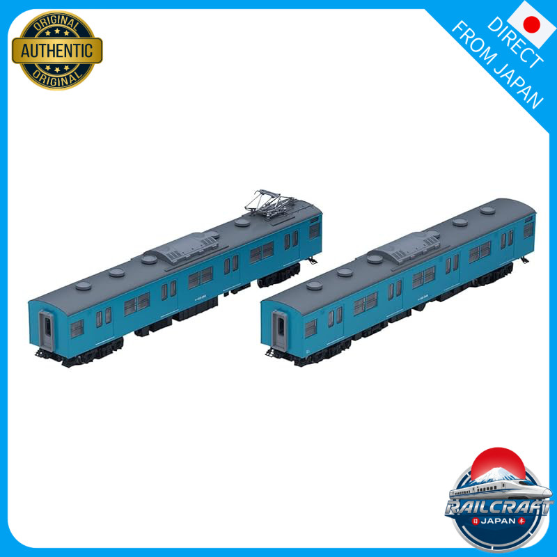 TOMIX N Scale JR 103 Series JR West Japan Version with Black Windows and Sky Blue Additional Set 984