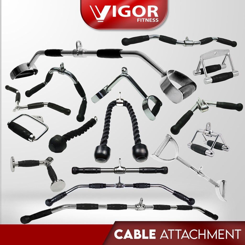เชือก v-grip triangle / Tricep rope / cable-grip 🔥Grip Handle 、ปกรณ์เสริมฟิตเนสเครื่องเล่นเคเ