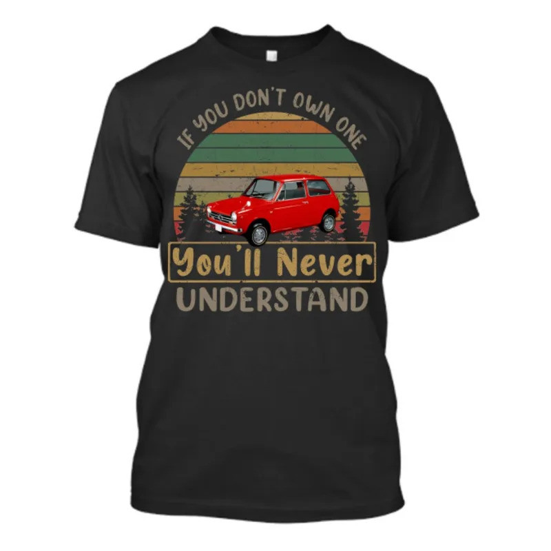เสื้อยืดฮอนด้าสำหรับผู้ชายและผู้หญิง รุ่น Honda N360 เสื้อยืดมอเตอร์ไซค์สำหรับแข่งรถ แขนสั้น เหมาะสำ