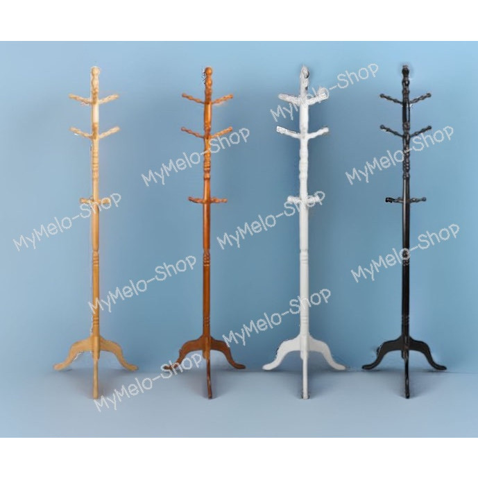 ราวแขวนสูท  ราวแขวนนหมวก 4 สี