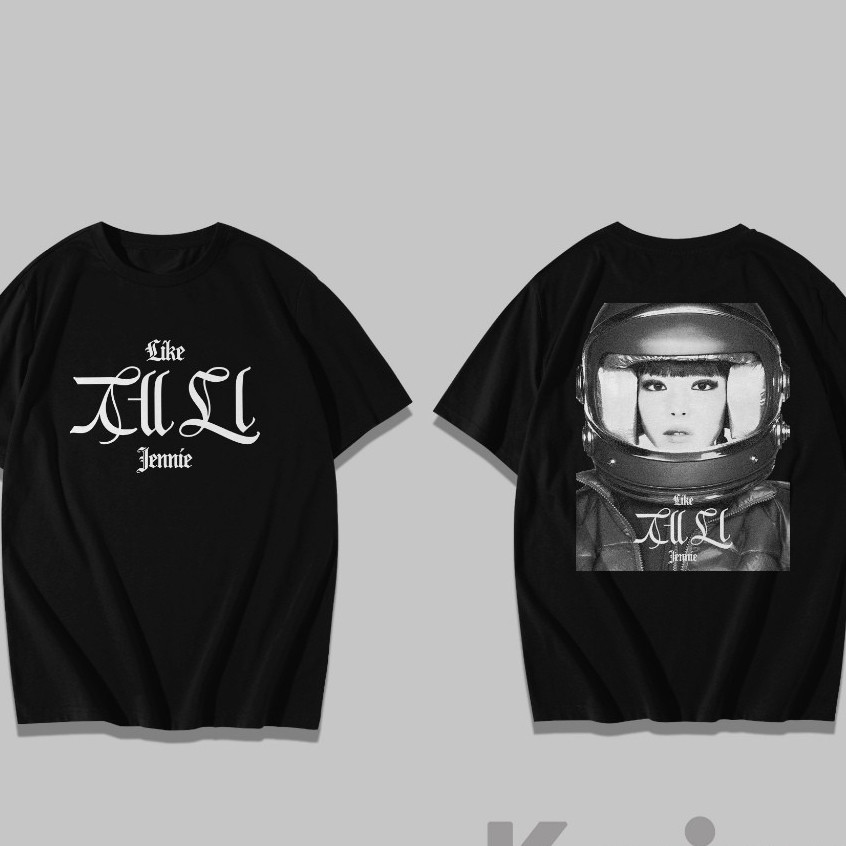 Like Jennie T-shirt / เสื้อยืด Jennie Blackpink / เสื้อยืด Kpop / แฟน ๆ