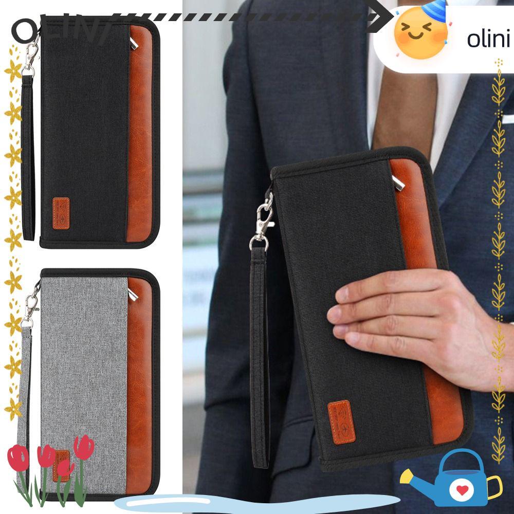 OLINI Travel Wallet กันน้ํา RFID Blocker Family ID Card Holder