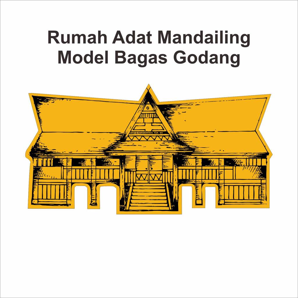 บ้านโบราณ Mandailing รุ่น Bagas Godang วัสดุอะคริลิค