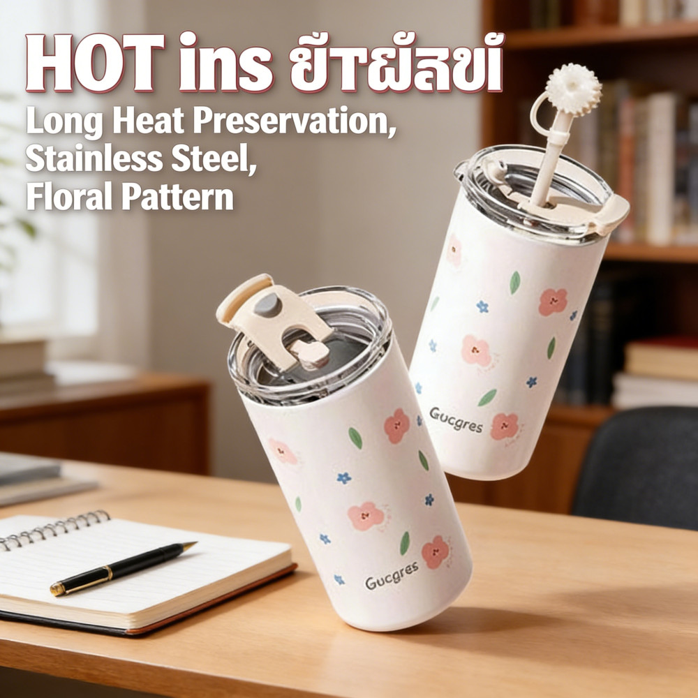 เย็น สแตนเลส 316 ถ้วยน้ำแข็ง รักษาความร้อน 710ML ทั้งร้อน