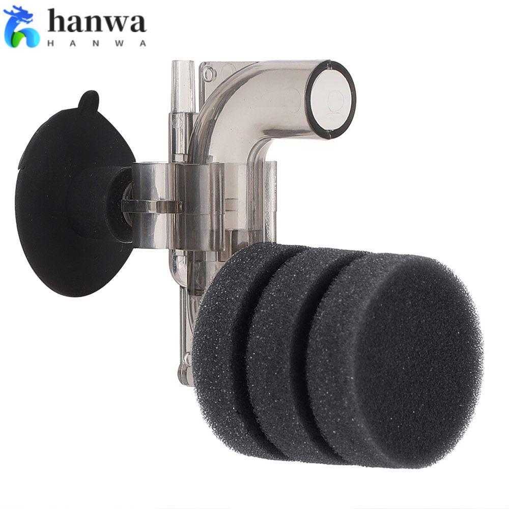 ตัวกรองฟองน้ํา HANWA, การออกแบบใต้น้ํา Mini Size Aquarium Filter, Quiet Operate พลาสติกสีเทาสีนิวเมต
