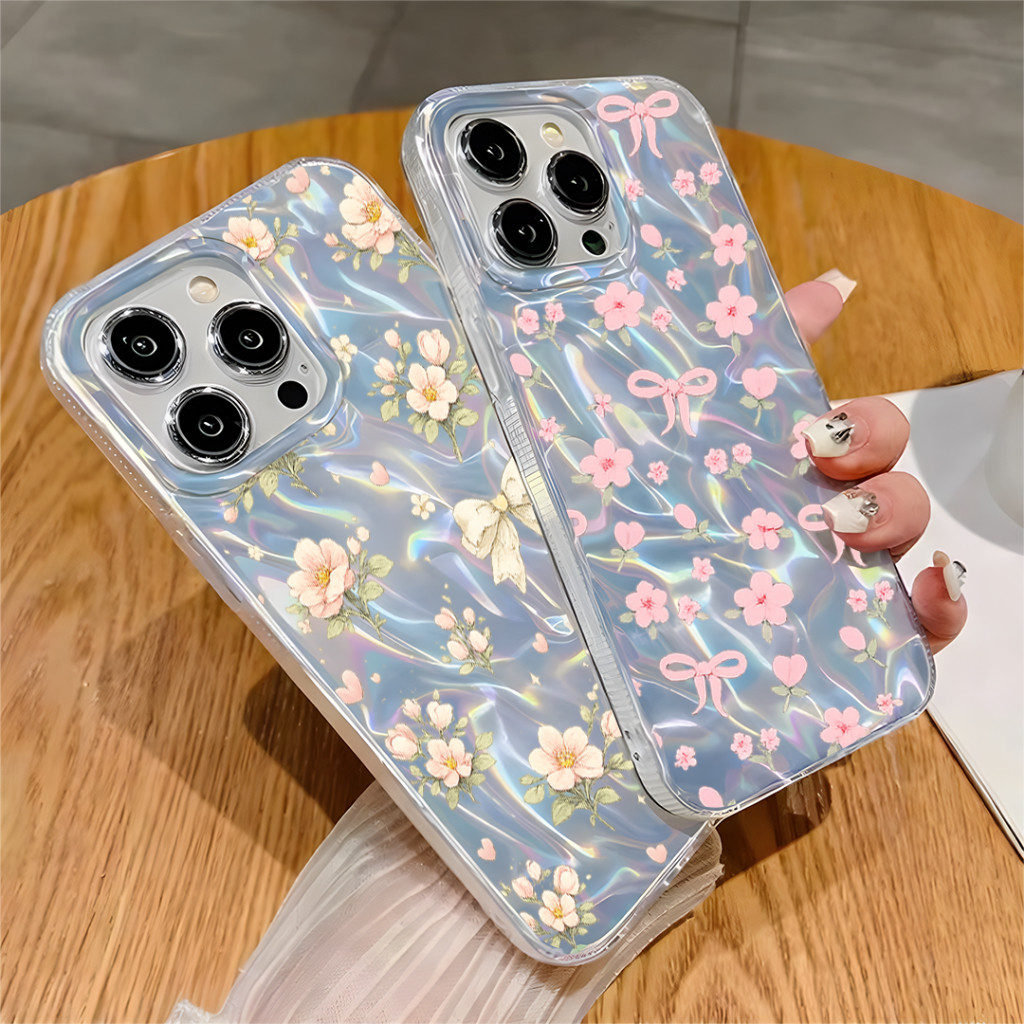 ดอกไม้ Casebeauty กันกระแทกนุ่มกรณีดอกไม้สําหรับ Samsung A36 5G/A56 5G A55 5G A54 5G A05 A05S A04 A0