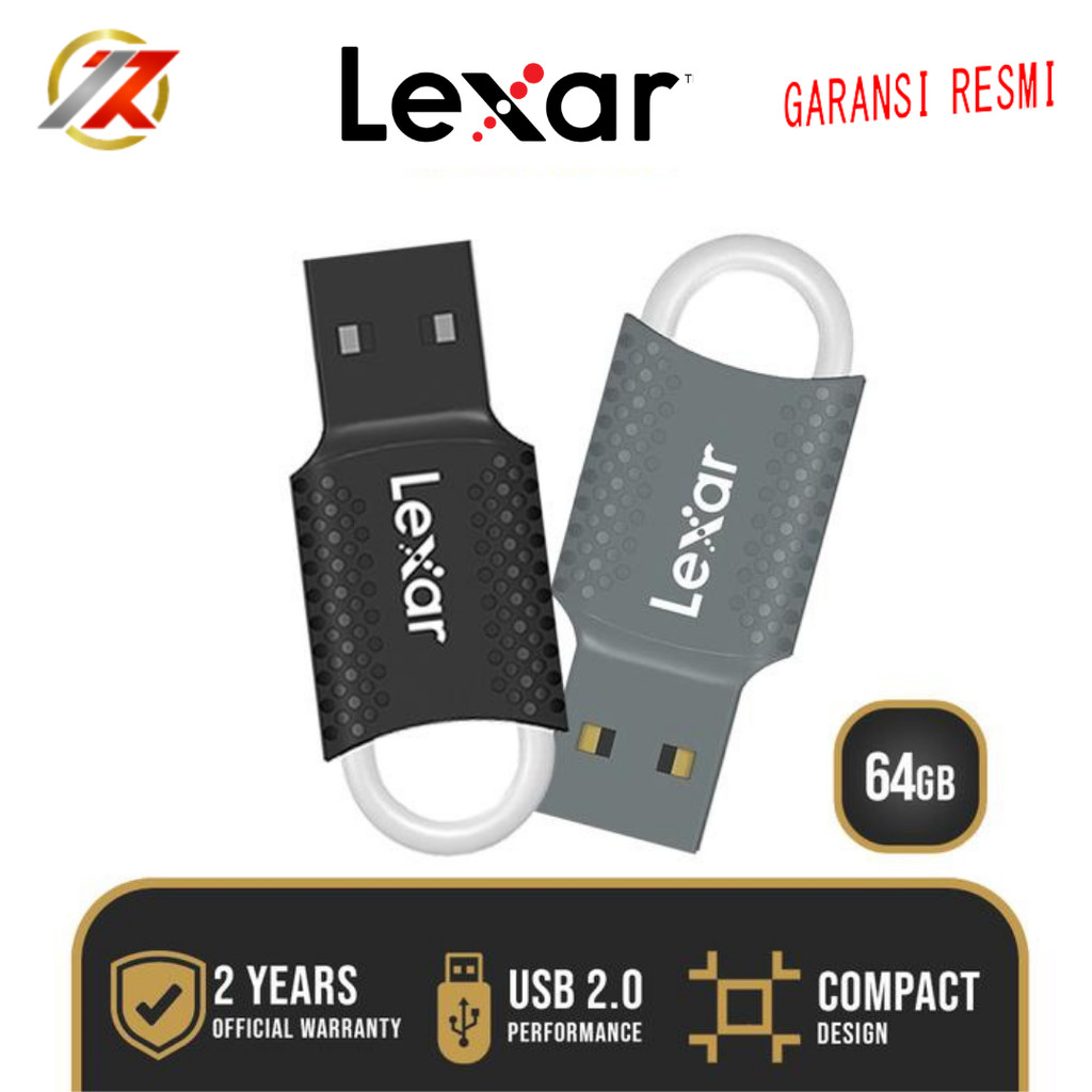 LEXAR JumpDrive V40 64GB USB 2.0 Flashdisk | FD FlashDisk LEXAR JumpDrive V40 64GB USB 2.0