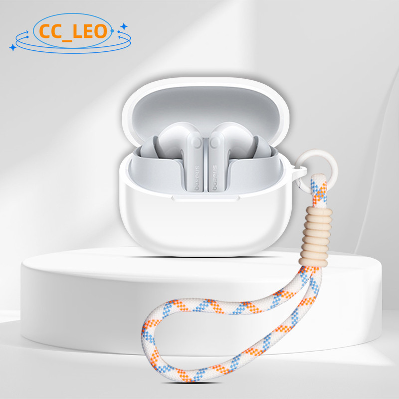 Case for Baseus BP1 Pro Cute Lanyard Pendant Suitable for Baseus BP1 Pro Silicone Soft Case Protecti