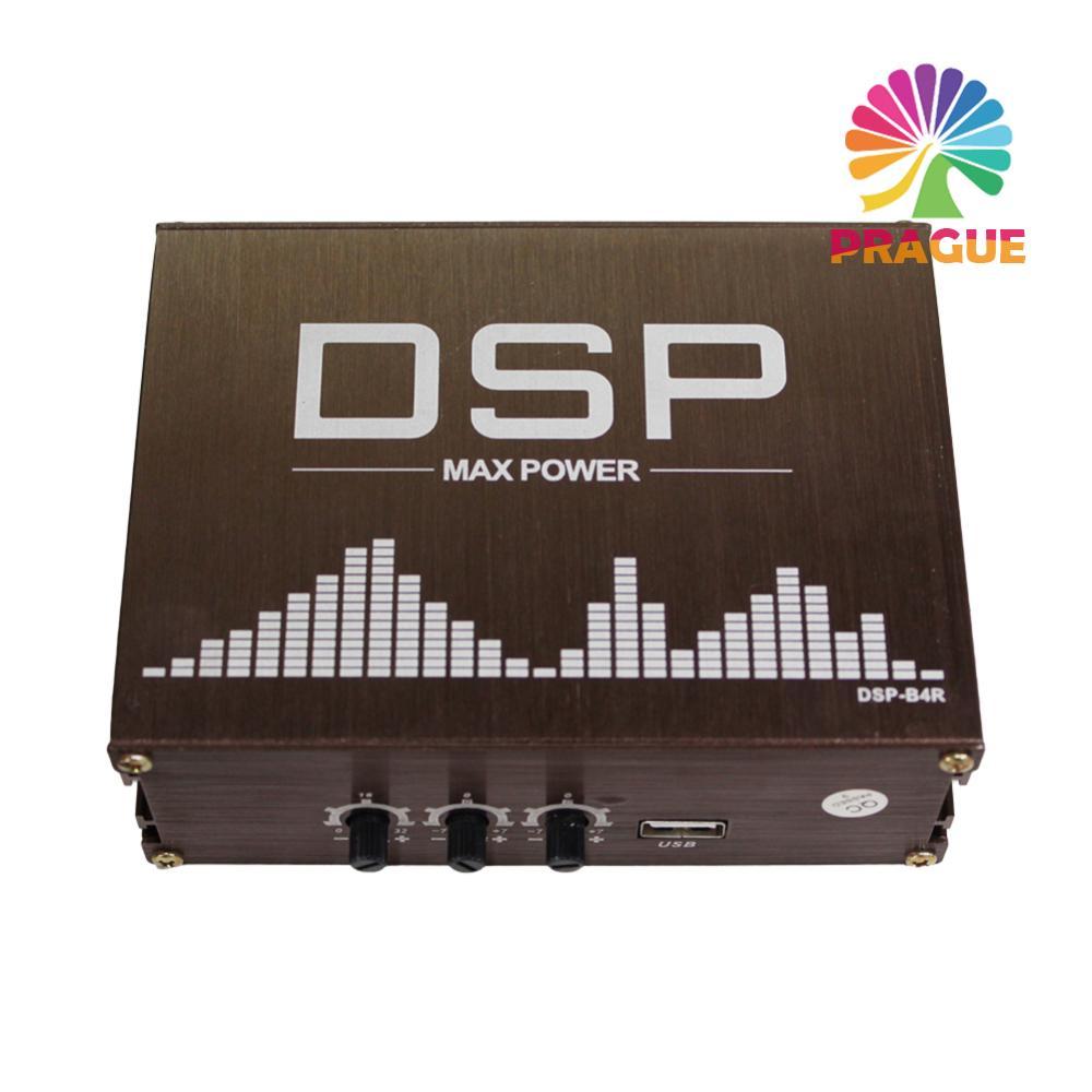 4x50W DSP รถเครื่องขยายเสียงสนับสนุน APP ควบคุมเสียงดิจิตอลโปรเซสเซอร์