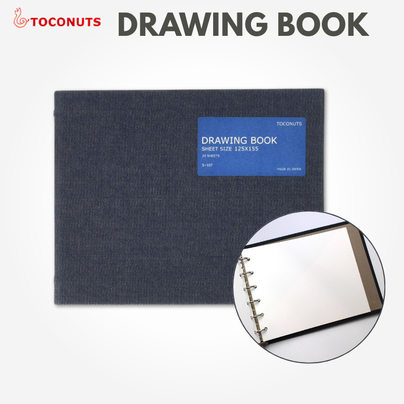 TOCONUTS Drawing Book - Dark Denim S-107 DM