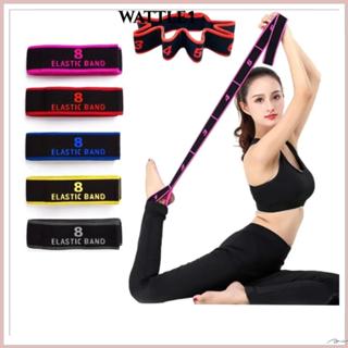 อุปกรณ์เสริมสำหรับเต้นรำและเข็มขัดยืดหยุ่นสำหรับโยคะ 8 ส่วน