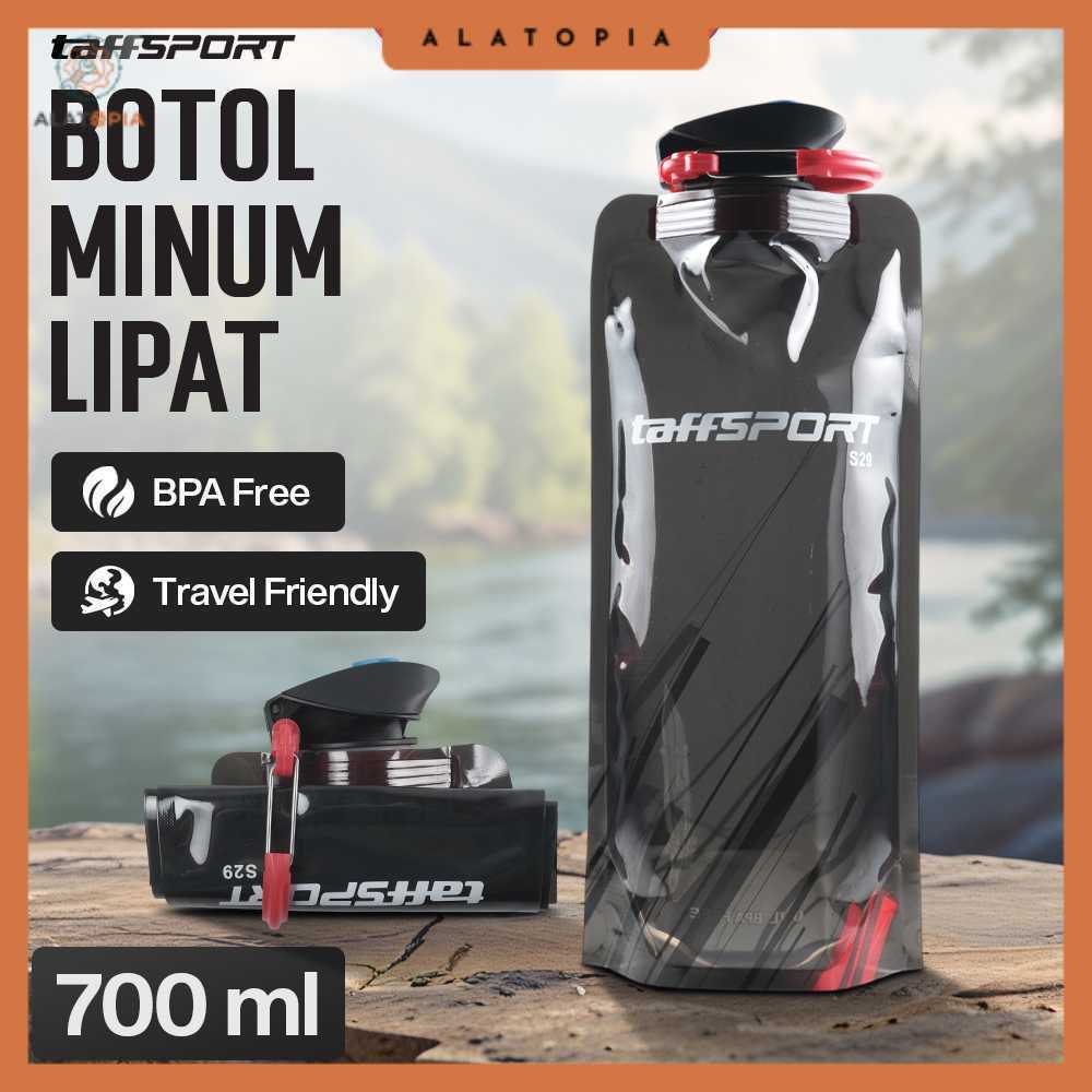 TaffiSPORT ขวดน้ําพับได้ BPA Free 700ml - S29