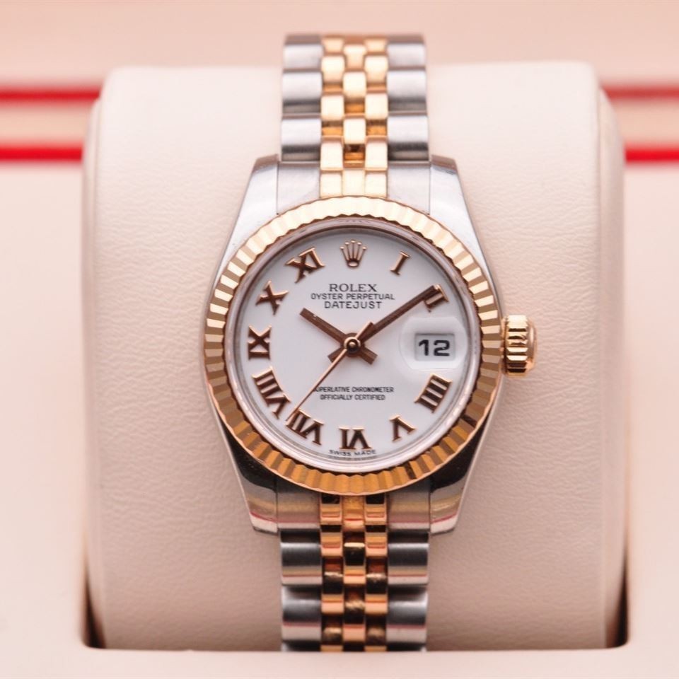 นาฬิกาผู้หญิง Rolex179171Machinery Series Rolex Automatic Diary Type