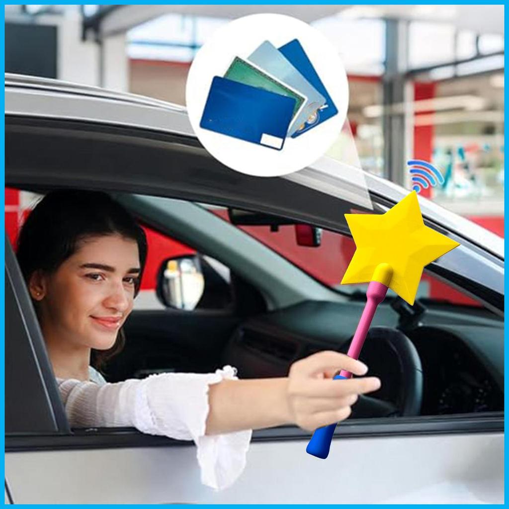 บัตรเครดิต Wand สนุก Contactless Star ของเล่นการชําระเงินผู้ถือบัตร Pay Wand สําหรับซูเปอร์มาร์เก็ตทุกวัน Cafe ขายปลีกเคาน์เตอร์ hjuth