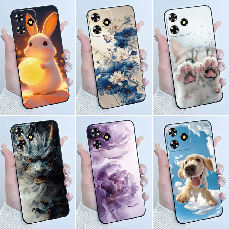 กรณีอ่อนสําหรับ ZTE Blade V50 ออกแบบ / ZTE 8050 / ใบมีด V50 สมาร์ทปลอกความงามหรูหราน่ารัก Cool ชายหญิงเคสโทรศัพท์ฝาครอบสีดํา