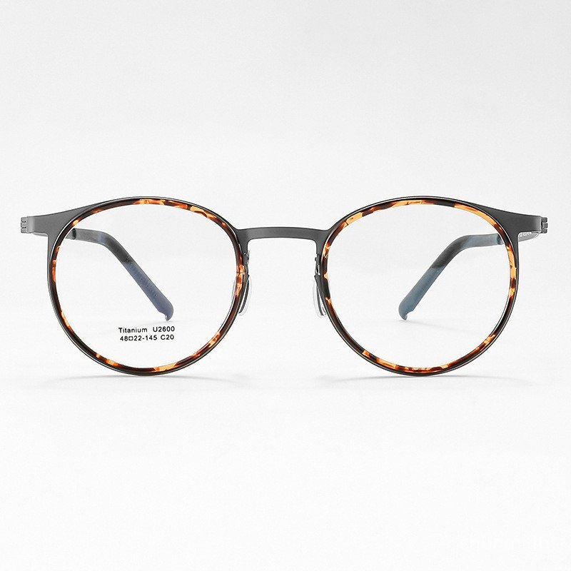 Lindberg Style Pure Titanium Round Glasses Frame Cermin Mata Lelaki Perempuan | Ringan & Selesa
