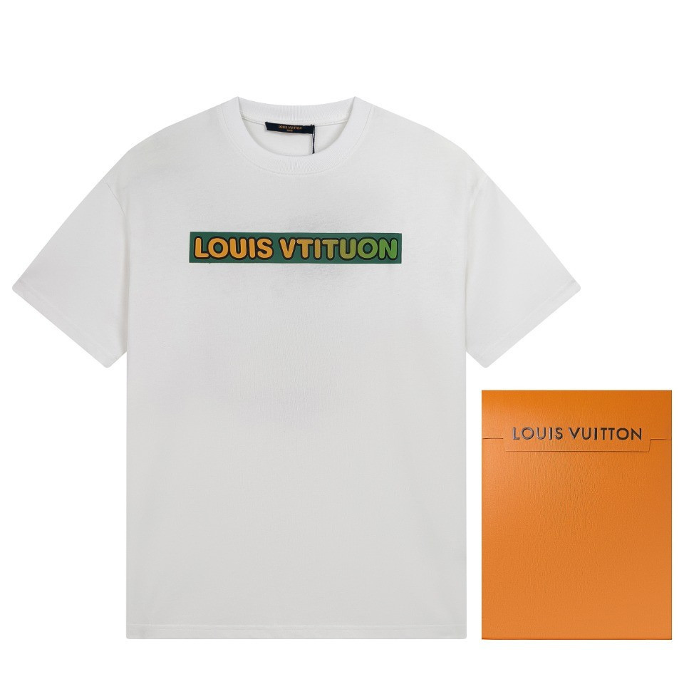 LO% UIS VU & ITTON/L @ V2026 Star คลาสสิกรอบคอแขนสั้นเสื้อยืดผู้ชายผู้หญิงเสื้อลําลอง Counter Synchr