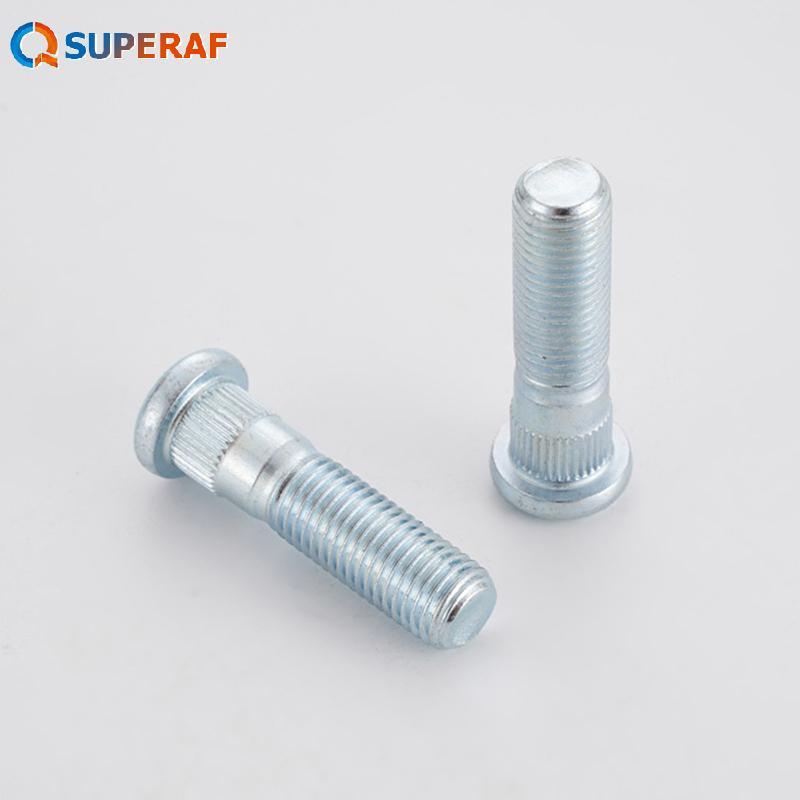 SUPERAF รถล้อ Lug ถั่วสลักเกลียวมาตรฐานอุปกรณ์เสริม M12x1.25 สําหรับ 200SX 240SX 300ZX 350Z Cube Lea