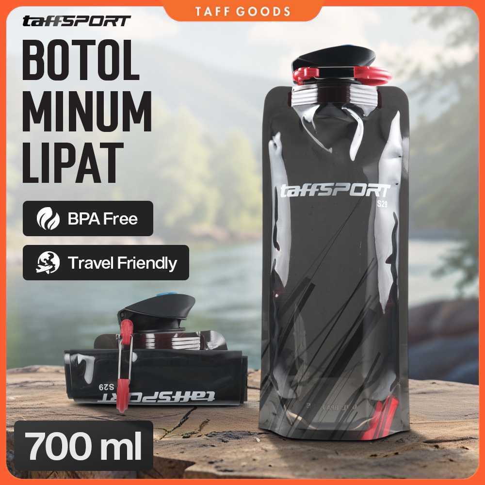 TaffiSPORT ขวดน้ําพับได้ BPA Free 700ml - S29