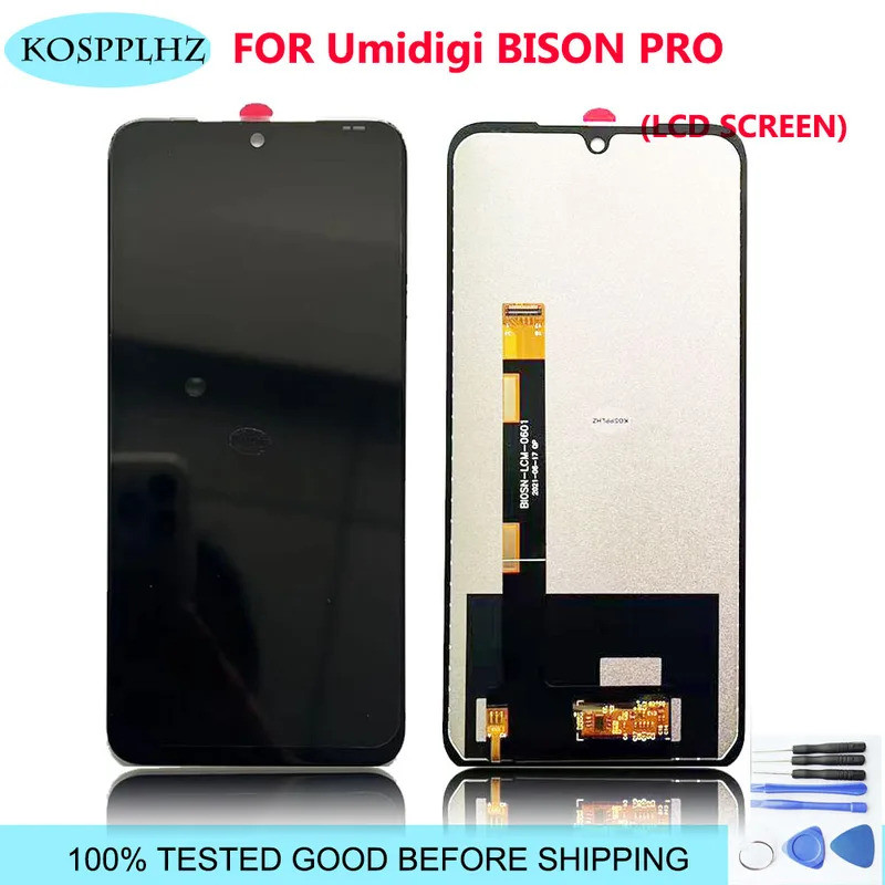 6.3 "Android11 สําหรับUmidigi Bison ProจอแสดงผลLCD + หน้าจอสัมผัสDigitizer AssemblyสําหรับUMIDIGI BI