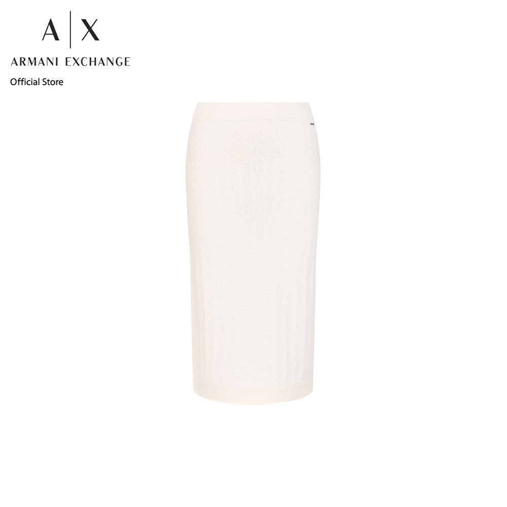 Armani Exchange กระโปรงผู้หญิง รุ่น 8NYN9A-YMH6Z-1130 - สีขาว