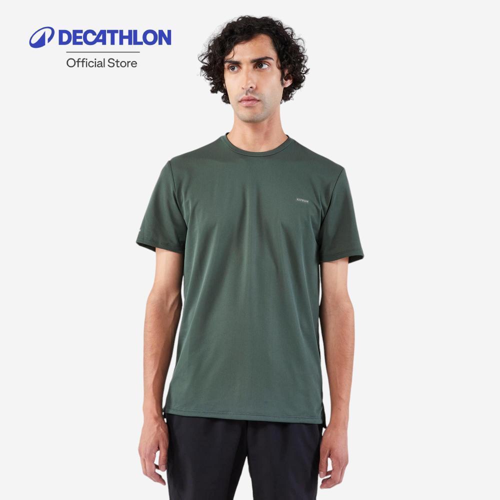 Decathlon Kiprun Run 500 Dry Men'S Running Breathable T-Shirt เสื้อยืดใส่วิ่งผู้ชาย รุ่น Kiprun Run 