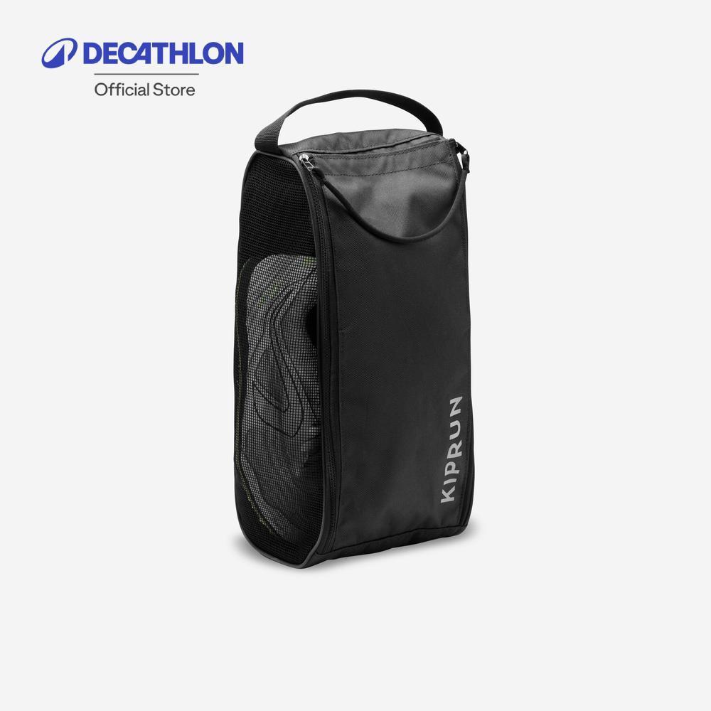 Decathlon Athletics Spikes Bag Kiprun กระเป๋าใส่รองเท้ากรีฑาและรองเท้าวิ่งที่มีปุ่ม รุ่น Kiprun - Bl