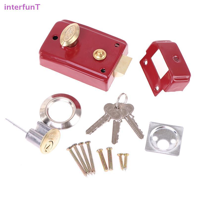 [InterfunT] Anti-Theft Home Strong Universal Heavy-Duty Door Lo Lo Lo ในร่ม Mortise Lo