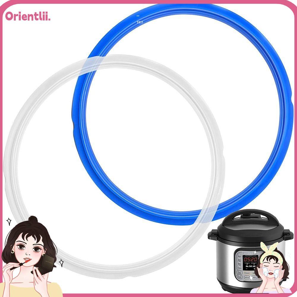 ORIENTTK แหวนปิดผนึกหม้อความดัน,3/4/5/6/8 Quarts ทนต่ออุณหภูมิสูงหม้อหุงข้าวซิลิโคนแหวน, หม้อความดัน