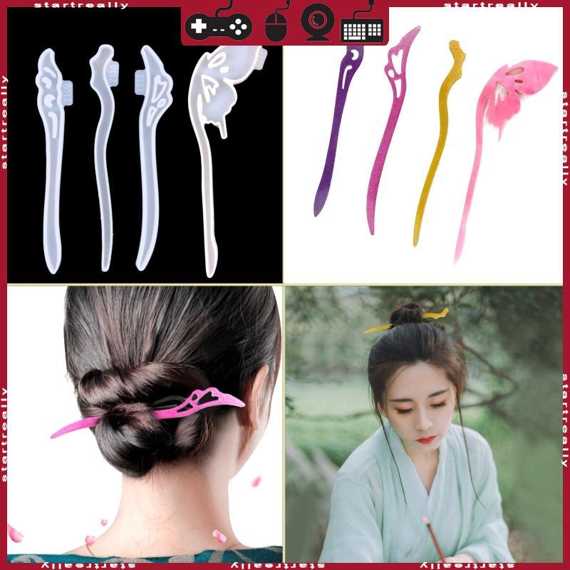 แม่พิมพ์ติดผม เครื่องประดับสำหรับกิ๊บคลิป DIY ส่งเสริมสร้างสรรค์ สำหรับของขวัญผู้หญิง