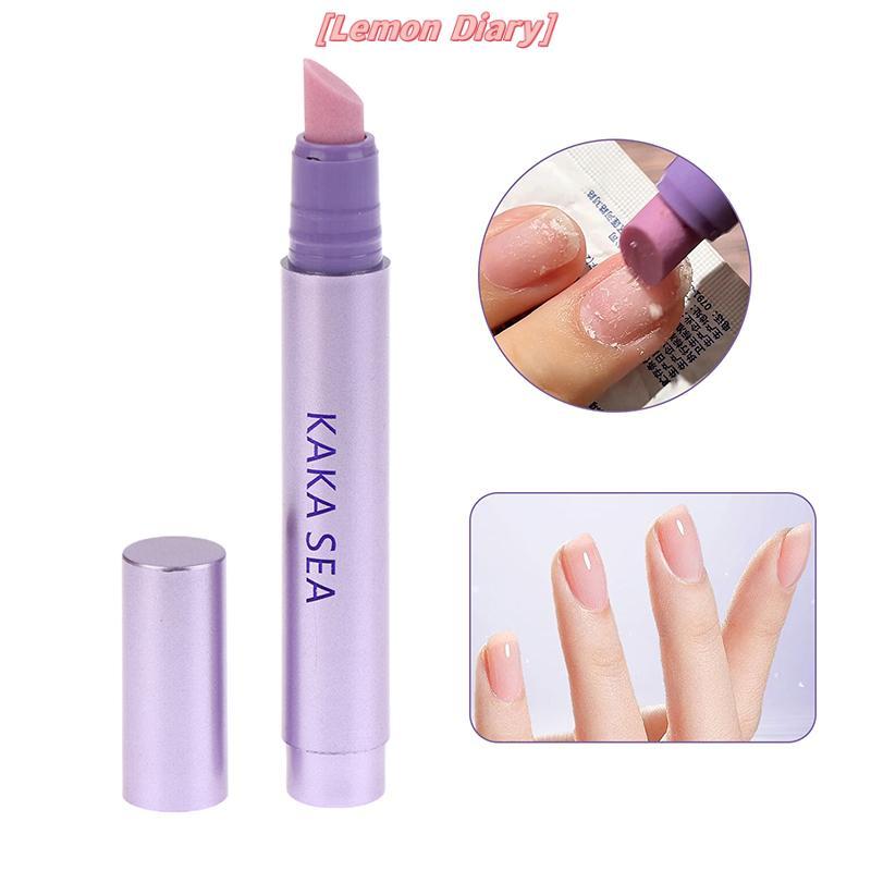 แอลดี| 3In1 เซรามิคเล็บ Cuticle Oil Brighten Moisturizing เล็บ Cuticle Remover ปากกาบํารุงเล็บ Care Essence ปากกาซ่อมเล็บความเสียหายใหม่