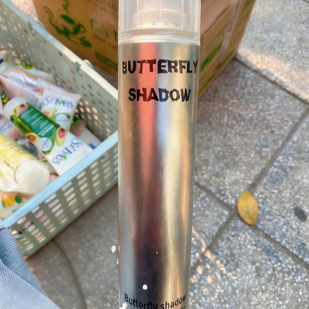 精品Butterfly Shadow Hard Hold Hairspray 伊清影强力定型发胶