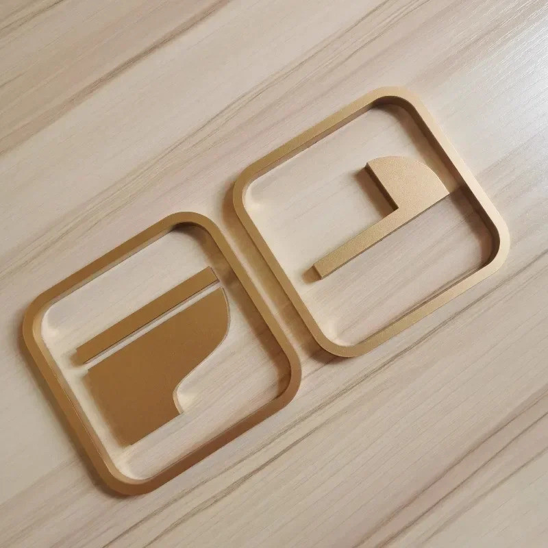 LY ห้องน้ําสร้างสรรค์ป้ายอะคริลิคห้างสรรพสินค้าโรงแรมห้องน้ํา Restroom ห้องน้ํา Squatting นั่งสติกเก