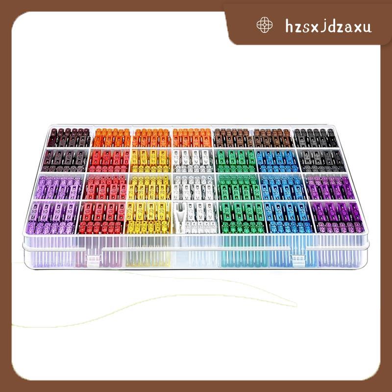hzsxjdzaxuThin Micro Fuse Kit รถ/RV/รถบรรทุก/มอเตอร์ Micro Fuse ชุดรวมรถฟิวส์ชุดสังกะสี