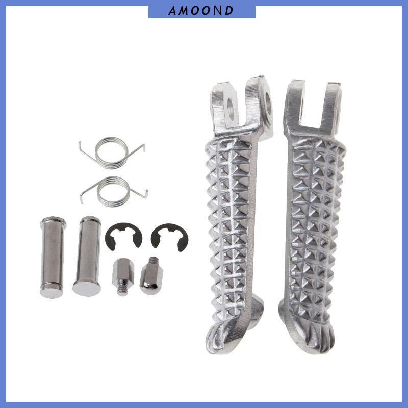 AMOOND E-bike รถจักรยานยนต์พักเท้า Peg Rest Pedal สําหรับ - YZF R1 R6 R6S ทนทาน