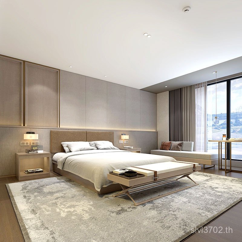 Bid Room Hotel Full Set Bed Hotel Bed Club Hotel Apartment Villa เฟอร์นิเจอร์ห้องเตียงคู่ DVR1