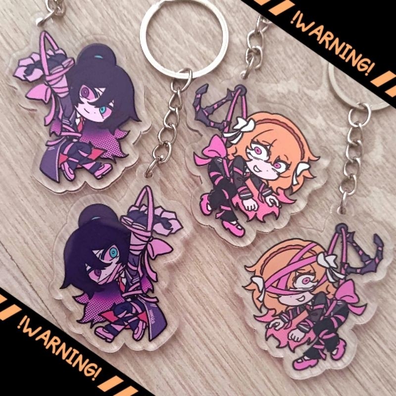 บริษัท Limbus Roseate Desire EGO Ishmael Hong Lu พวงกุญแจ Fanart By Tofuaru