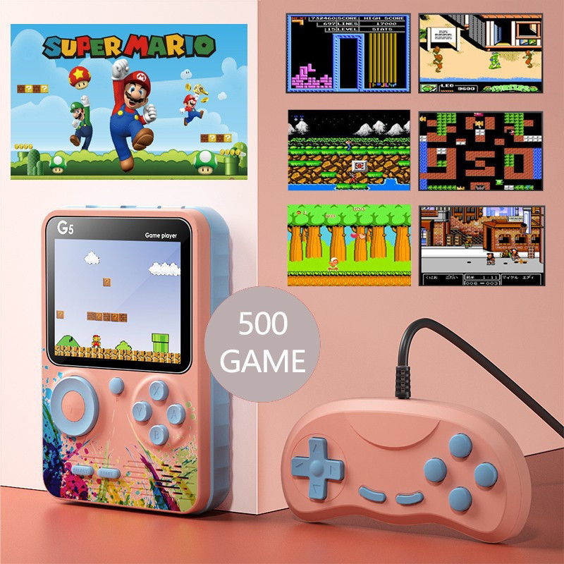 Hot Sale#Portable game console is rechargeable500 G5Game9sp