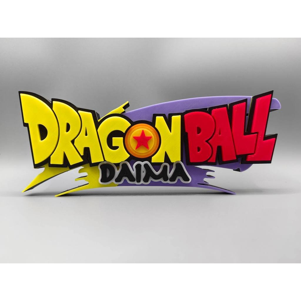 สินค้าใหม่ Dragon Ball Daima Dragon Ball Daima โลโก้สามมิติ Fon Stand ป้ายชื่อโลโก้