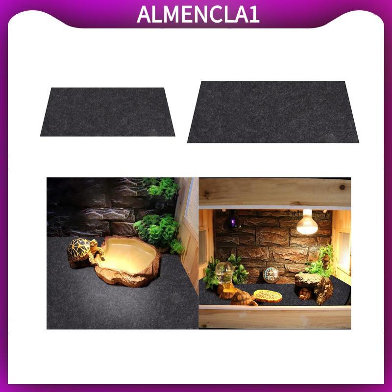 [Almencla1] สัตว์เลื้อยคลานพรมผ้าปูที่นอนสัตว์เลี้ยง Habitat ชุดเครื่องนอน Habitat Substrate Liner ภ