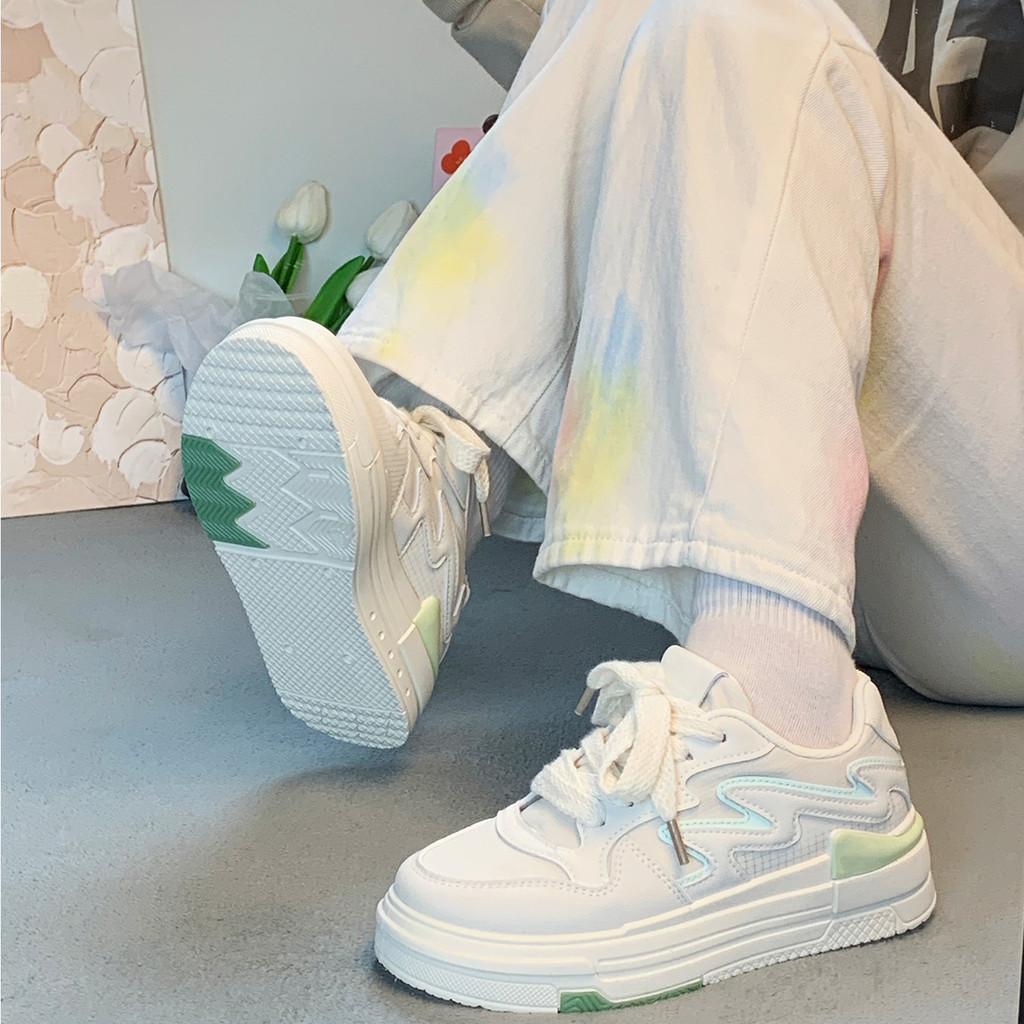 Girl Niche Student Casual Girl ins Shoes with Campus Shoes Small White Shoes Style cod Soft fashion2