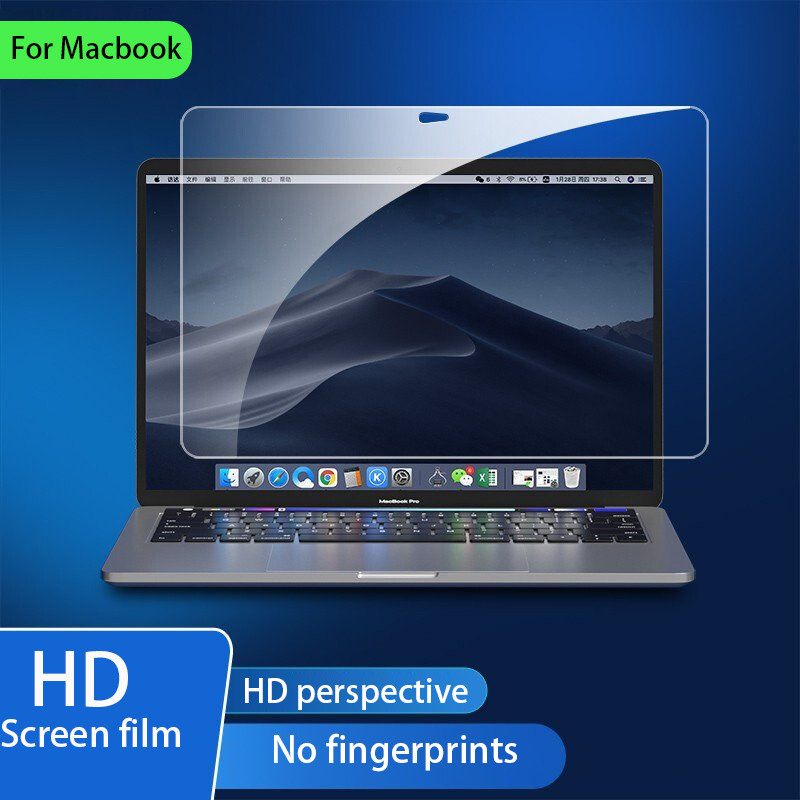 HDหน้าจอป้องกันฟิล์มสําหรับMacbook Air M5 M4 M3 A3448 A3240 13.6 M2 A2681 Pro 14 16 M4 Macbook Air/Pro 13 นิ้วM2 ชิป2022 2021 2020 A22337 M1A2338 A2289