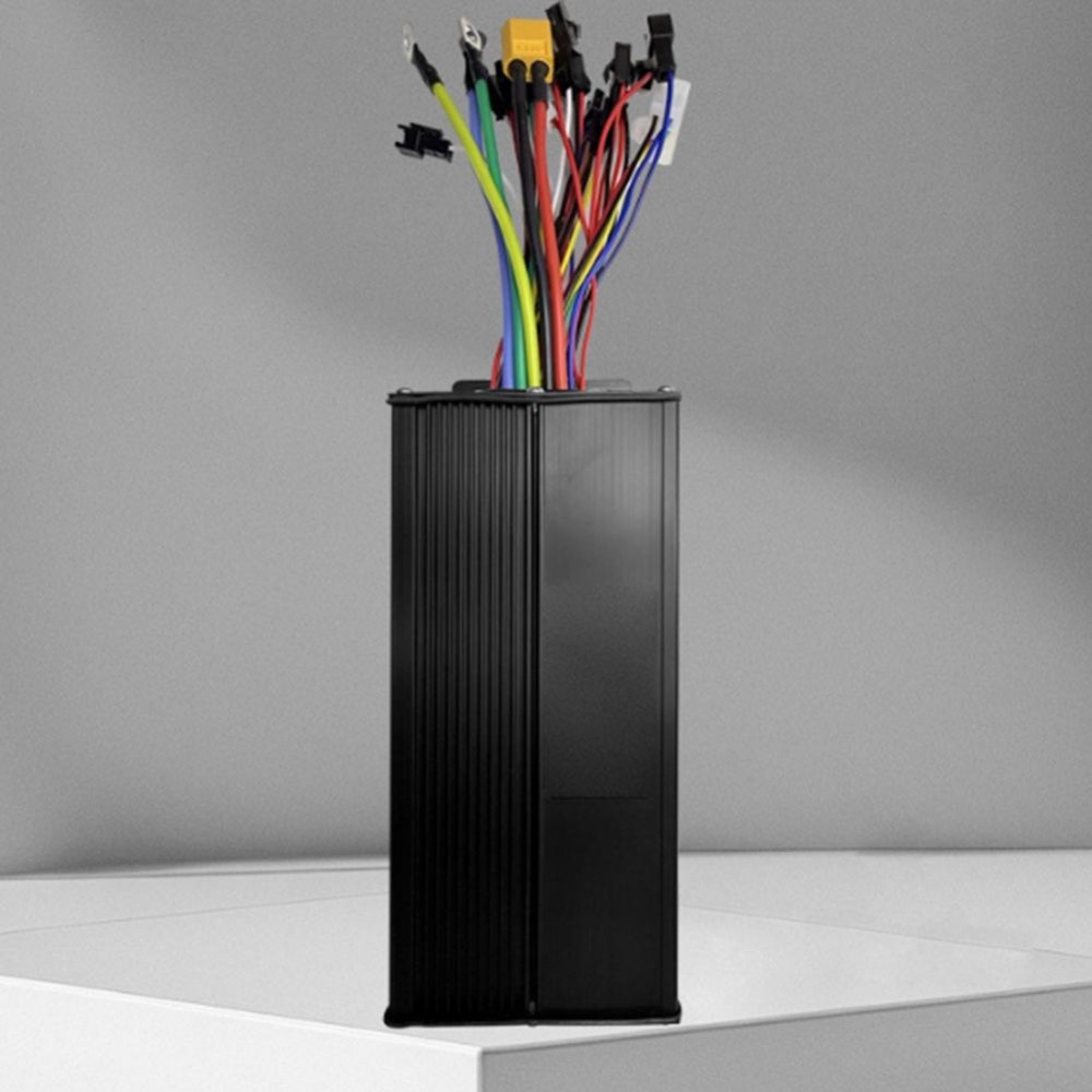 ตัวควบคุม E-bike No-hall Mode เปลือกอลูมิเนียมอัลลอยด์ UART No.2 Protocol